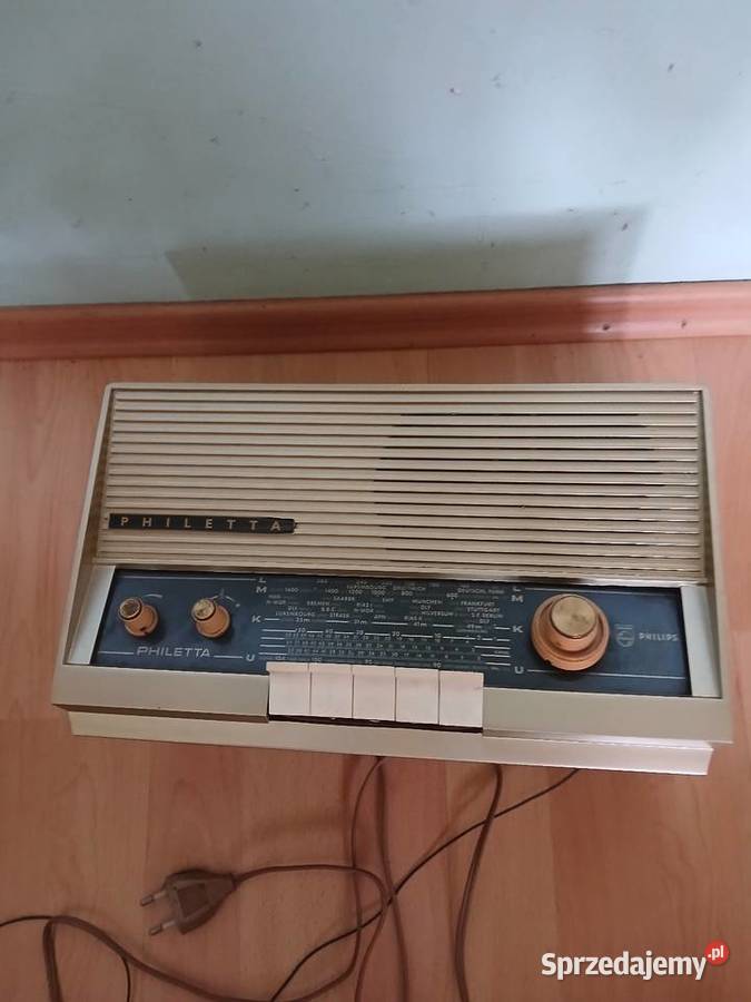 Radio lampowe firmy Philips