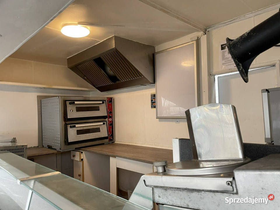 Mercedes Sprinter Autosklep Sklep Gastronomiczny niebieski