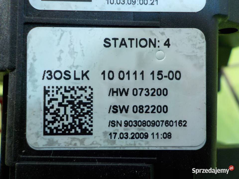 MERCEDES C W204 09r SEDAN przelacznik zespolony mazowieckie Suków