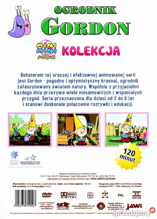 OGRODNIK GORDON DVD Filmy