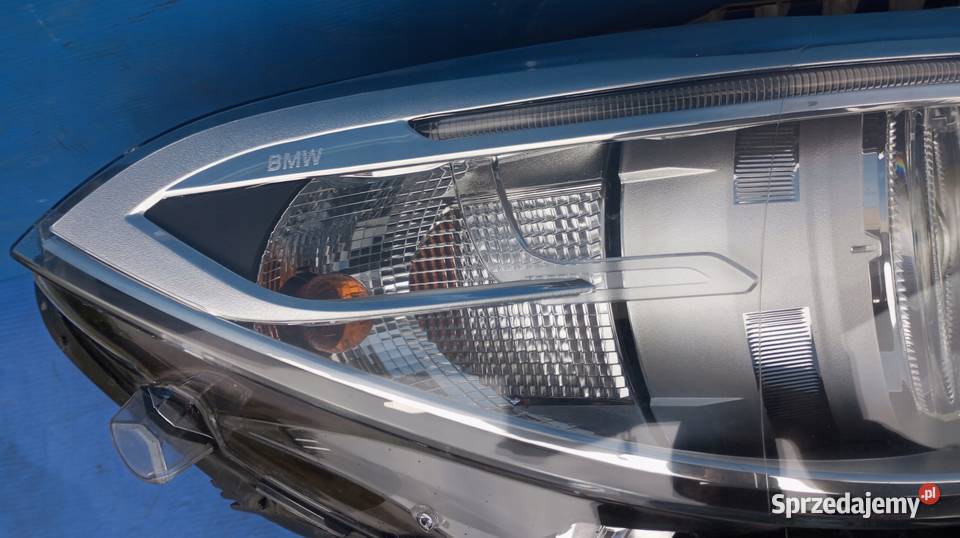 LAMPA PRAWY PRZÓD EU XENON 7304464 90037557 BMW Lampy przednie Nowy Tomyśl