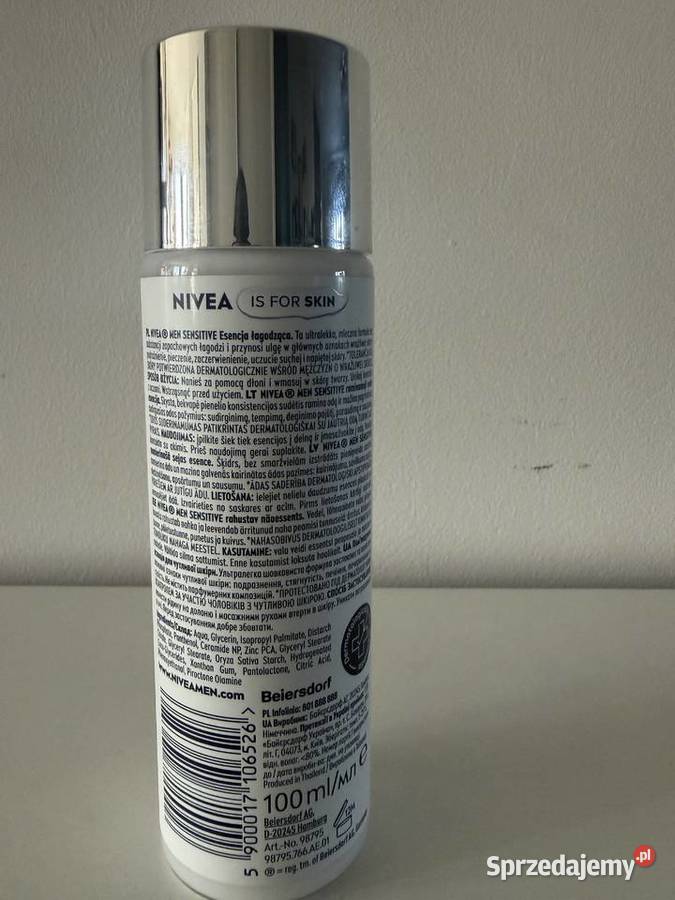 Nivea Men Sensitive Esencja łagodząca 100 ml Kosmetyki wielkopolskie Poznań