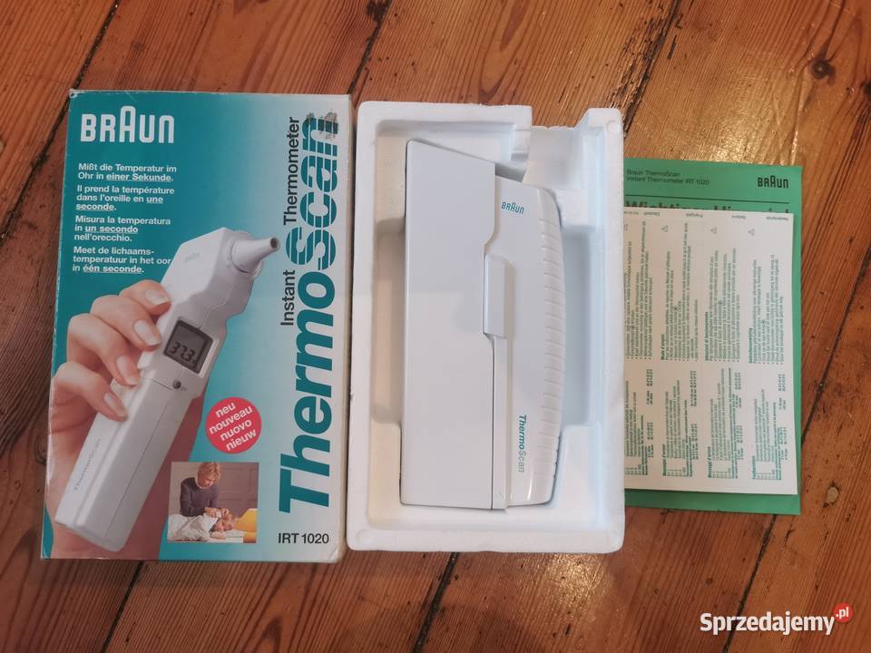 Termometr do ucha firmy Braun Lębork