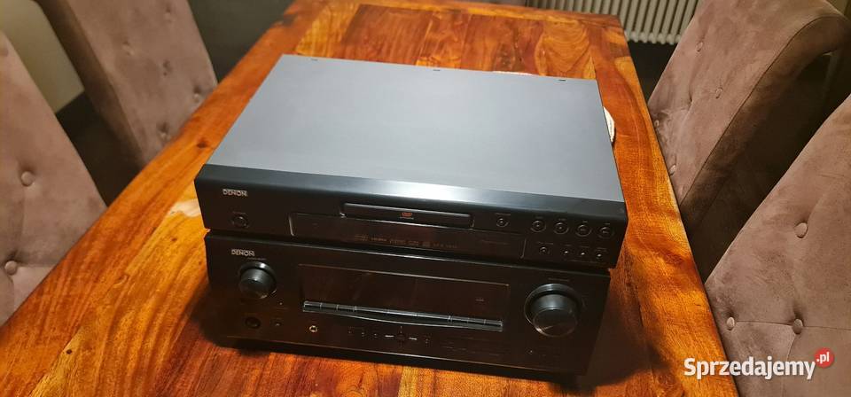 Amplituner kino domowe denon cd avr 1610 USB Elektronika Mosina sprzedam