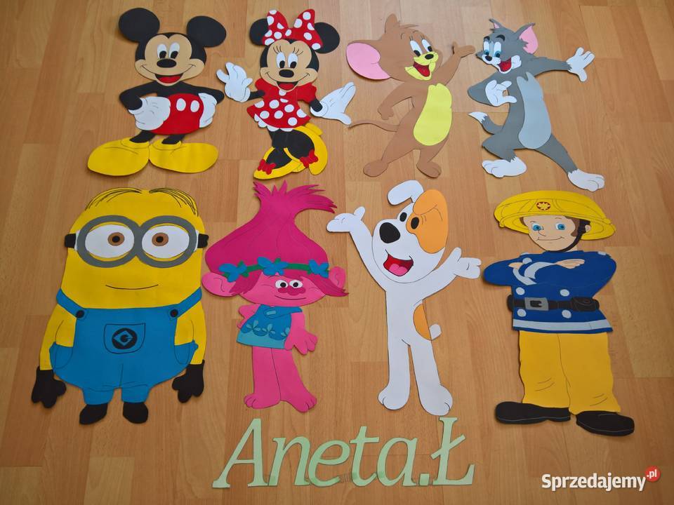 Dekoracje na Dzień postaci z bajek z brystolu