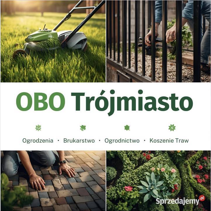 koszenie traw wycinki drzew ogrodzenia Gdańsk