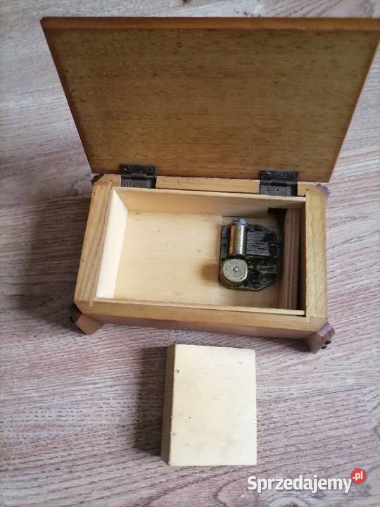 Stara szkatułka z pozytywką Szwajcaria małopolskie sprzedam