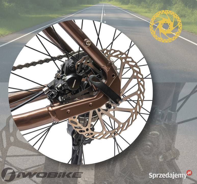 Rower Męski Gravel 275 IWOBIKE 2025 Shimano