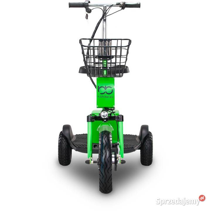 SKUTER ELEKTRYCZNY TRAJKA BILI BIKE 500 SHOXER