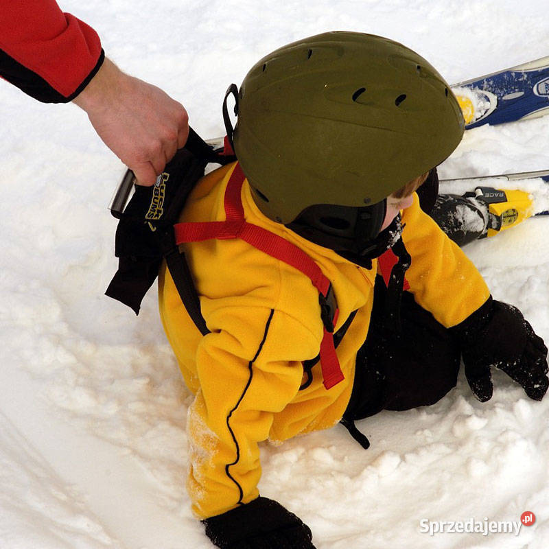 Szelki do nauki jazdy na nartach Lucky Bums