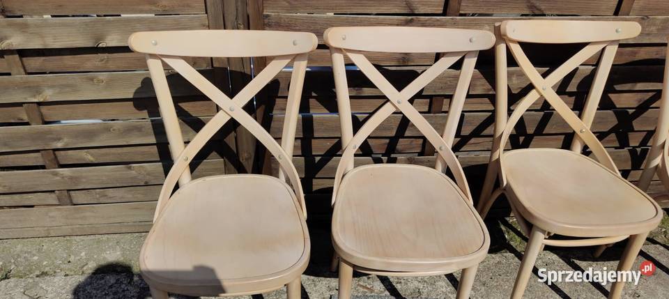 4 x krzesło drewniane Thonet Warszawa