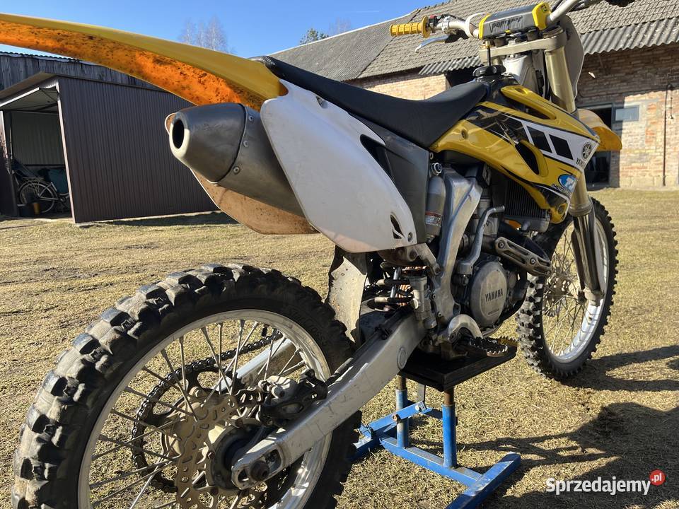 2006 Yamaha yz450f żółta edycja limitowana Bieżeń
