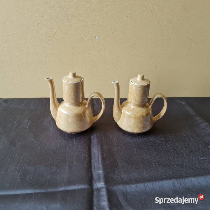 Dzbanki do herbatykawy Okres PRLu Porcelana i szkło Warszawa