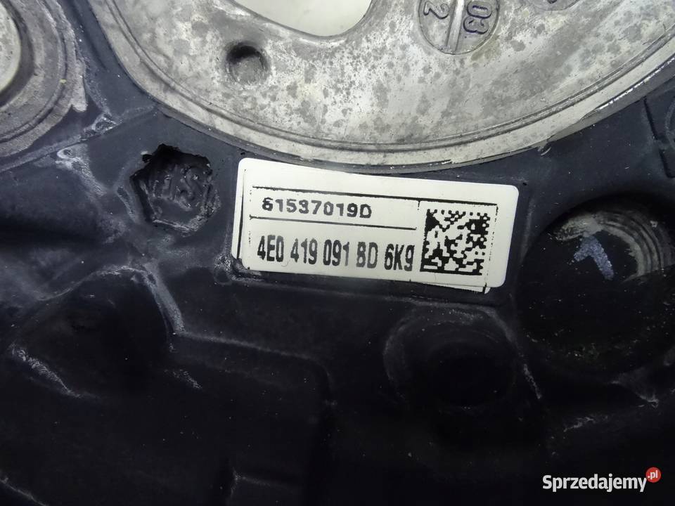 4E0419091BD AUDI A8 D3 KIEROWNICA MULTI LOPATKI osobowe Przemęt