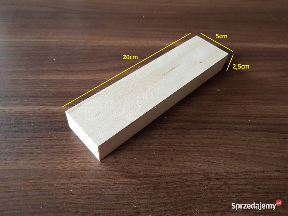 Drewniane klocki lipowe drewno do rzeźbienia łódzkie
