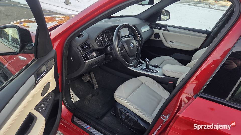 BMW X3 F25 MPakiet 30i 306HP 146kkm 2015r Modliborzyce sprzedam