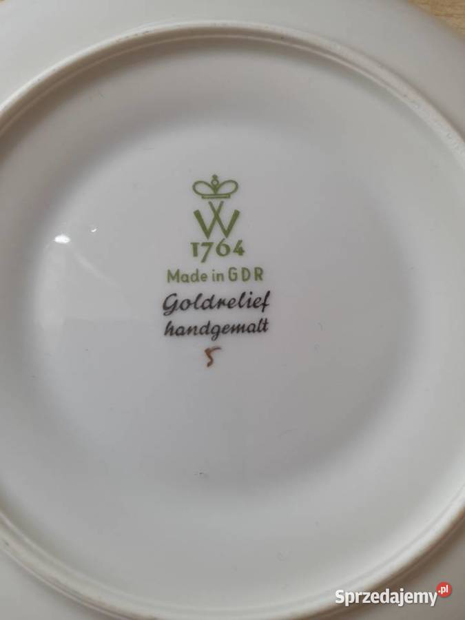 Przepiękne duo ręcznie malowane Wallendorf GDR Bogatynia sprzedam