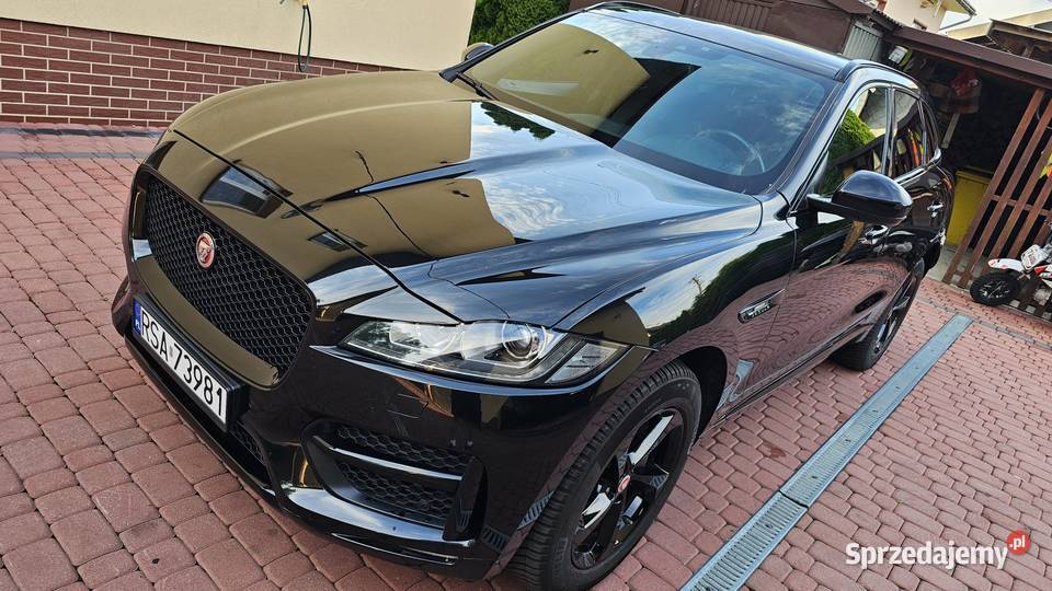 Jaguar FPace 30D 300 RSPORT 2018r 4X4 Automat Zarszyn