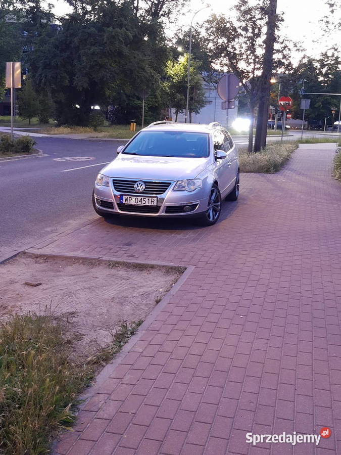 Volkswagen Passat B6 20 TDI 2009 r Uszkodzony Płock