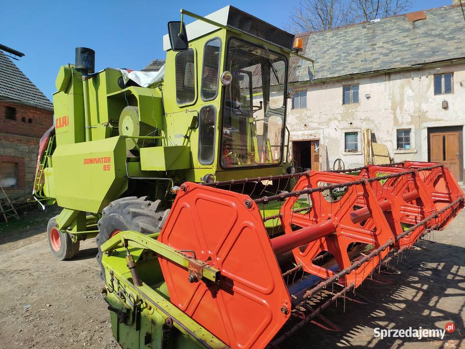 Kombajn zbożowy Claas Dominator 85 dolnośląskie Lwówek Śląski