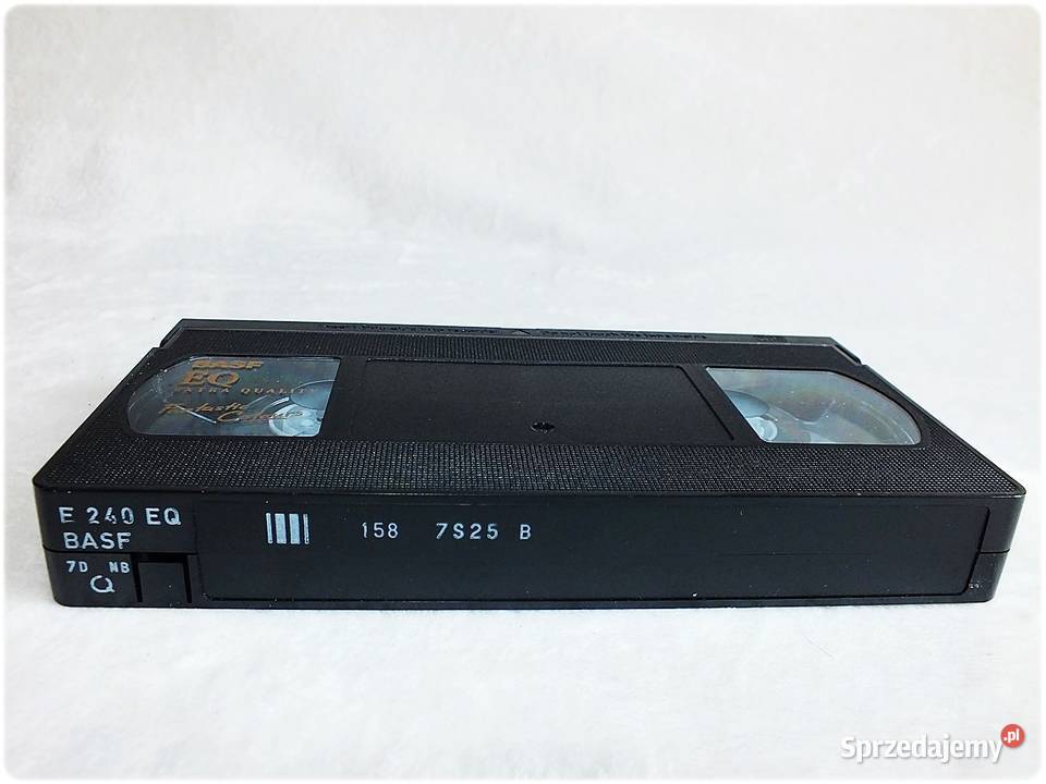 Kaseta VHS BASF Nówka z oryg fabrycznymi Żary sprzedam
