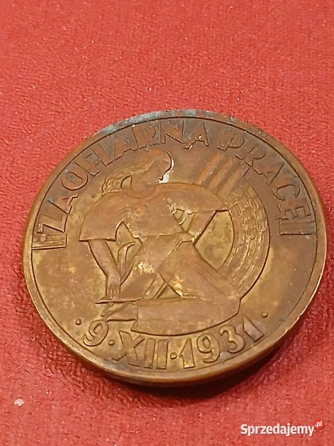 Odznaka ofiarną pracę 1931 Kraków