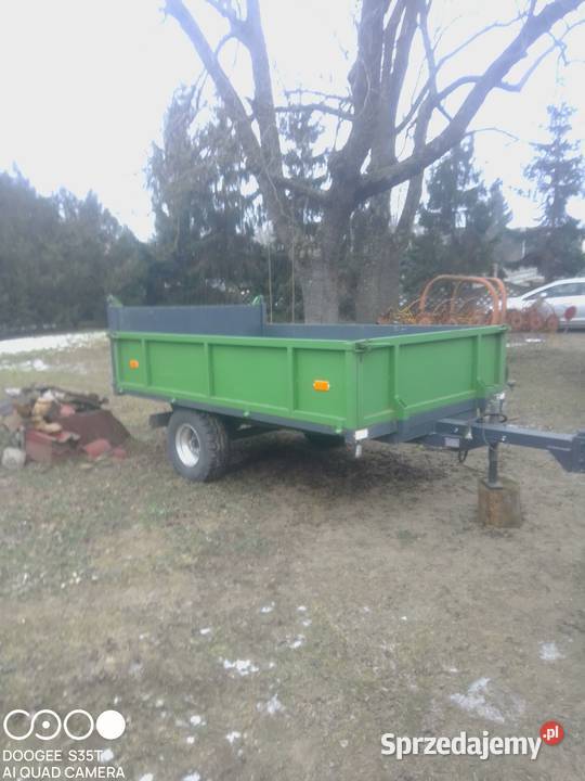 Przyczepa wywrotka zarejstrowana Chwalim