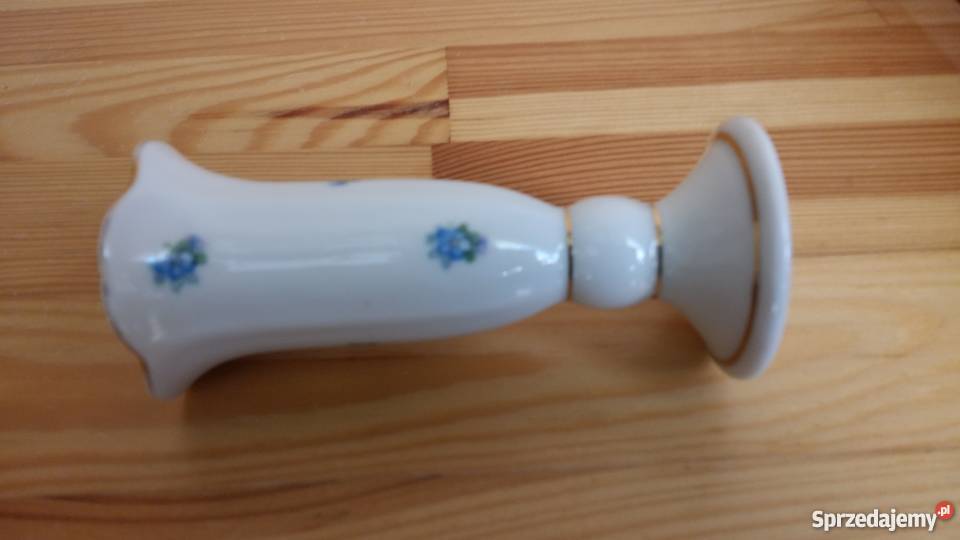 Smukły porcelanowy wazonik niemiecki Koenigrcea Porcelana i szkło Łódź