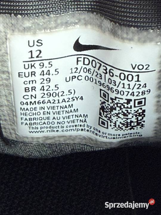 ButySneakersy Nike V2K Run FD0736001 Poznań