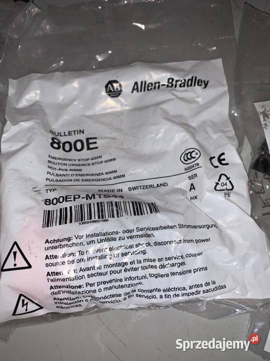 ALLEN BRADLEY 800EPMTS44 PUSHBUTTON Warszawa sprzedam
