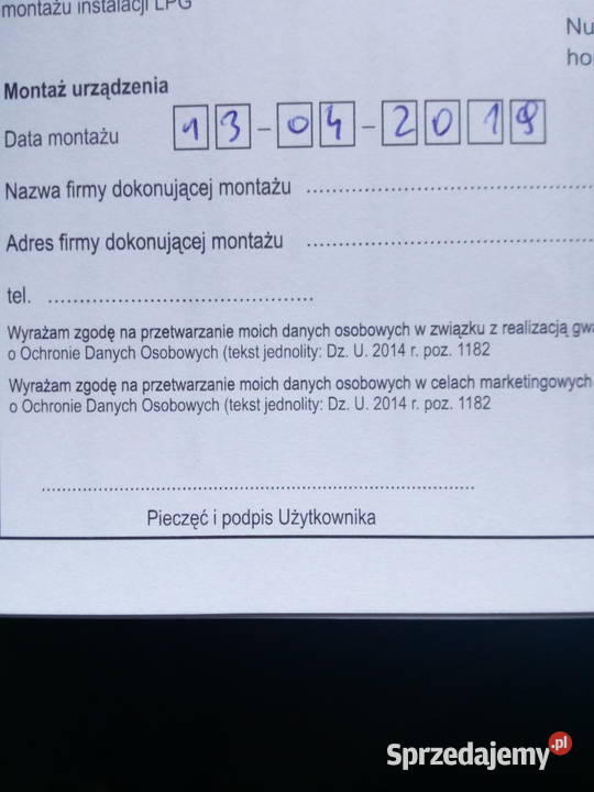 Instalacja LPG z BMW E36 Lublin sprzedam