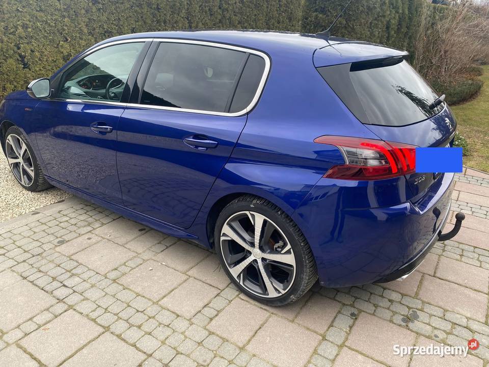 Peugeot 308 gt line 54000 welurowa tapicerka 308 Rzeszów sprzedam