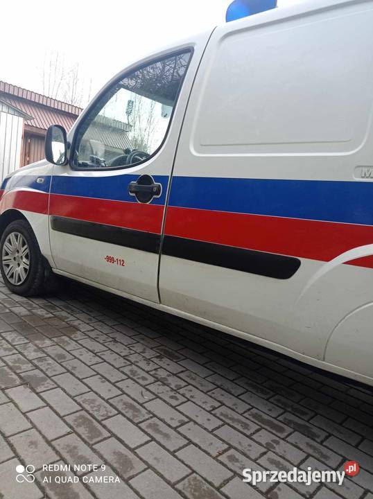 Fiat Doblo Ambulans Karetka 240km lubelskie Chełm sprzedam