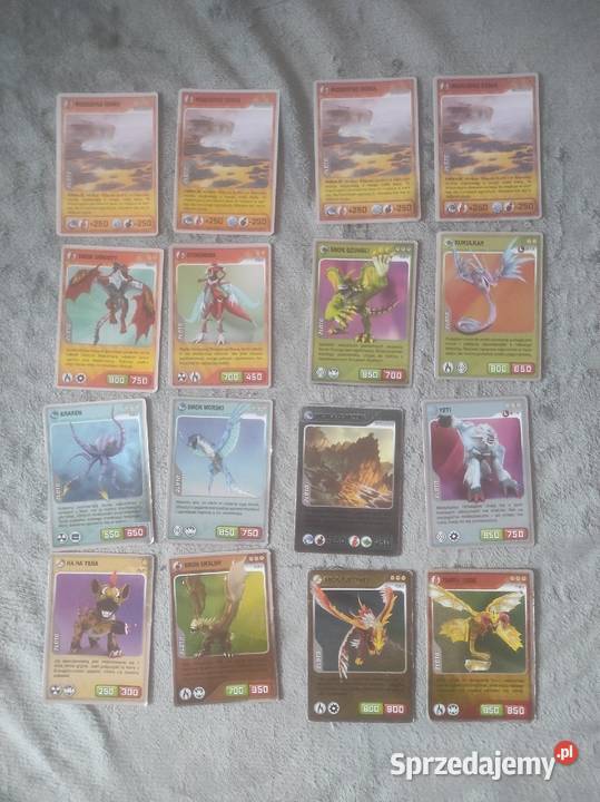 Karty Invizimals 20092015 Złoto lubuskie Żagań sprzedam