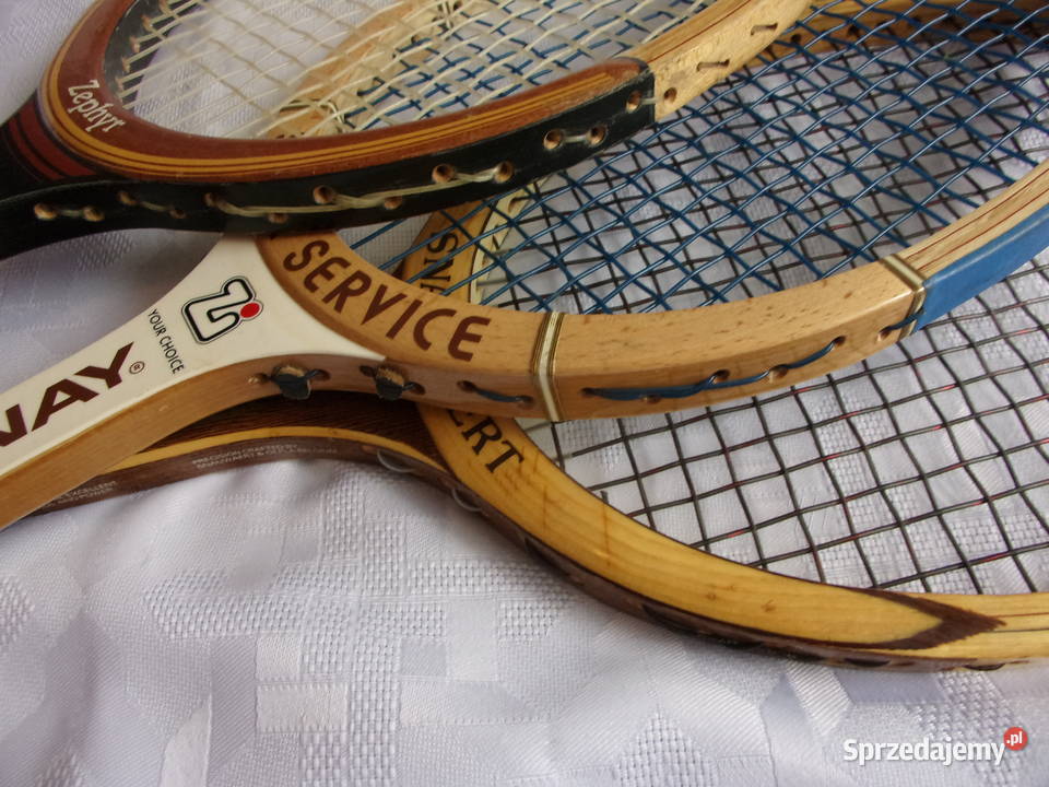 Stare rakiety do tenisa z najwyższej półki Super mazowieckie