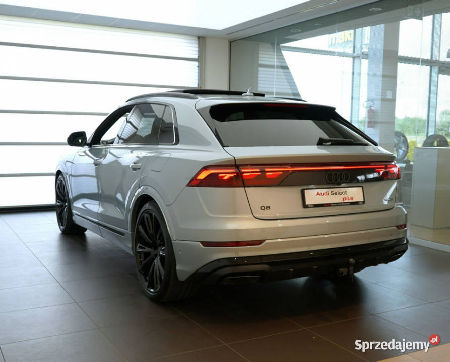 Audi Q8 60TFSIe Noktowizor BOadvanced MatrixLed ASR (kontrola trakcji) świętokrzyskie