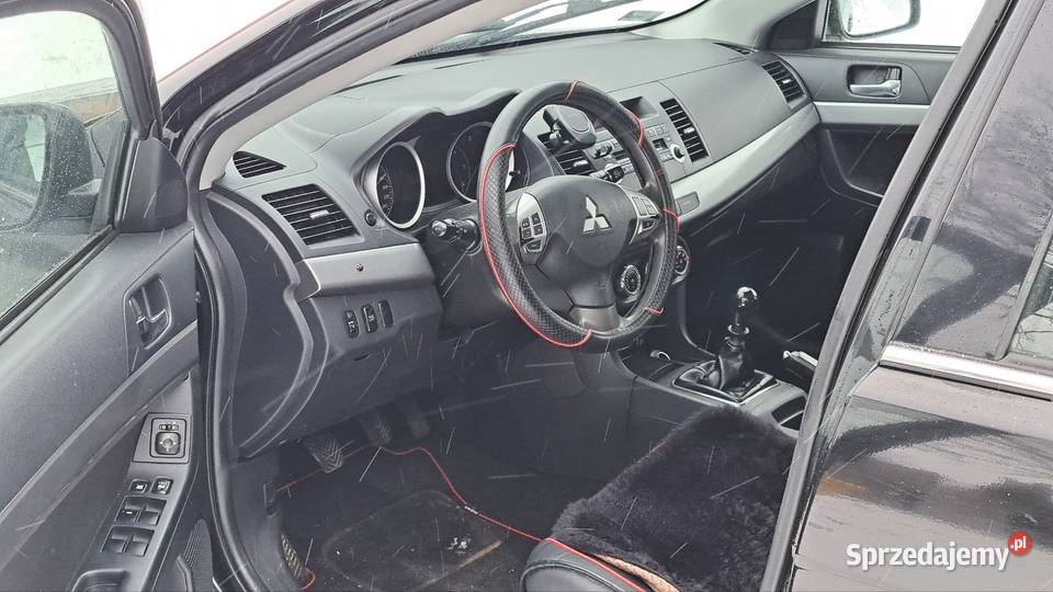Mitsubishi Lancer X Sportback 20 DID 143 2009 Rok produkcji 2009 Wałbrzych