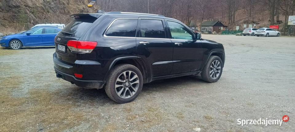 Jeep Grand Cherokee 2018r OVERLAND 36 benzyna kurtyny powietrzne Samochody osobowe Nysa