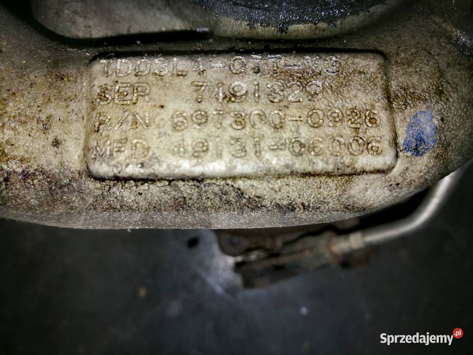 Turbosprężarka OPEL Astra 17CDTI TDO3L407TVG Biłgoraj