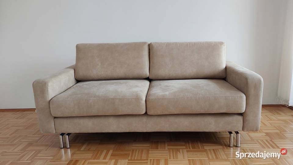 2 sofy tapicerka irchopodobna plamoodporna Warszawa