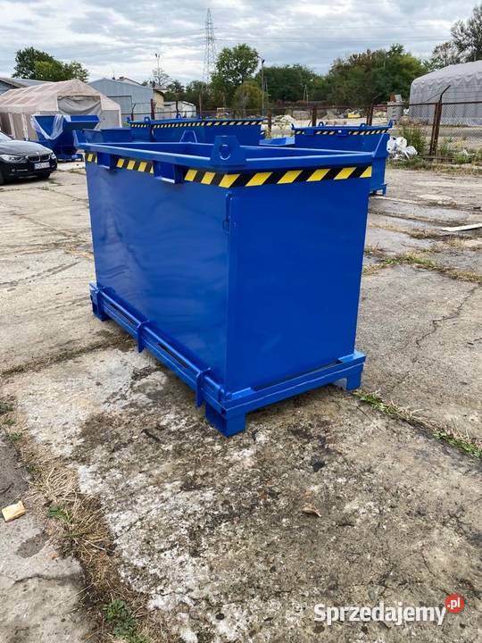 Pojemnik premium z klapowym dnem PMDB 1000 L Kielce sprzedam