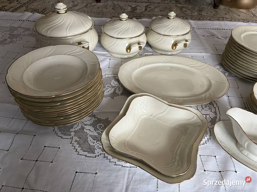 Serwis obiadowy ESCHENBACH Elfenbein na 12 osób Warszawa
