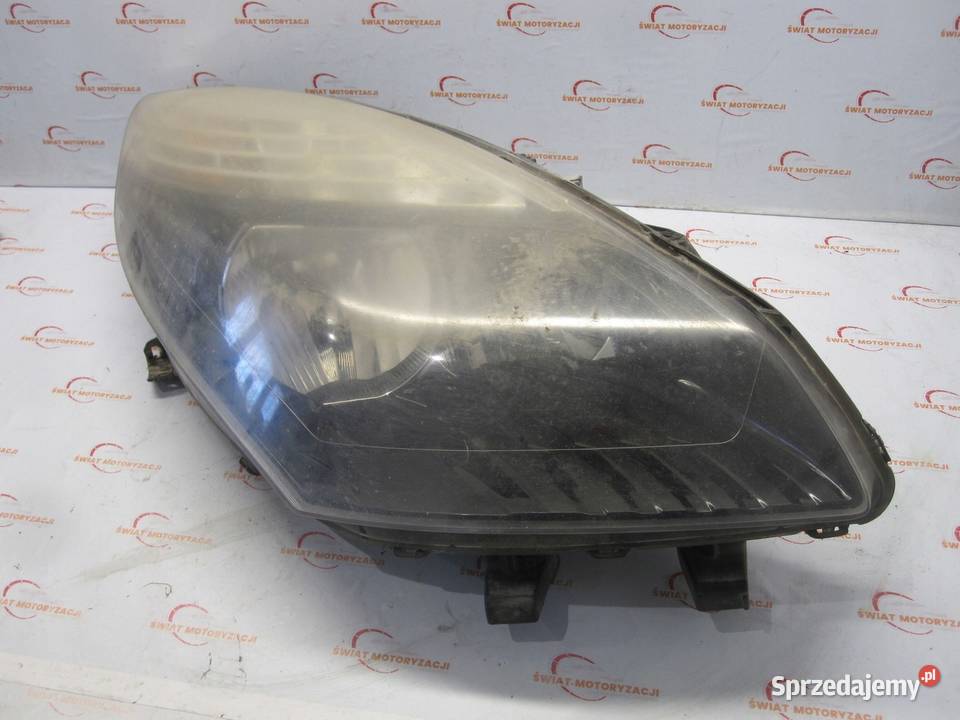 RENAULT SCENIC III 10r lampa prawa przód ANGLIK osobowe Motoryzacja Kielce