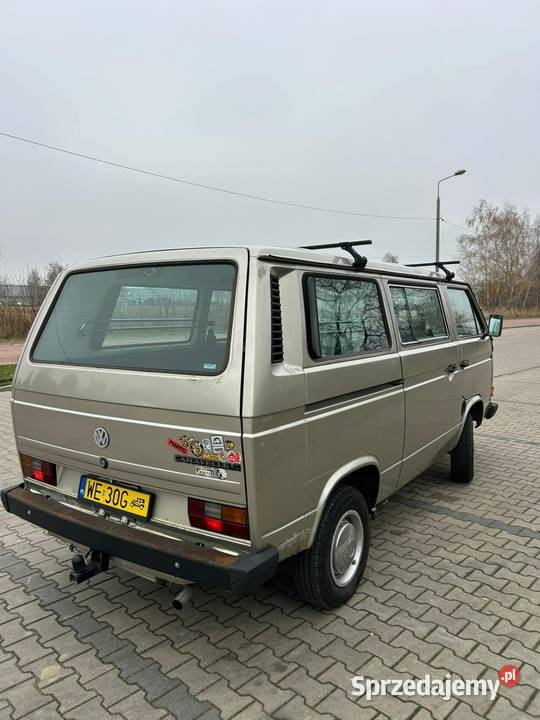 Volkswagen t3 transporter 1991 16TD 5 osobowy nieuszkodzony Wyszków sprzedam