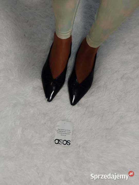 40 ASOS Design Ekskluzywne czarne baleriny Kraków