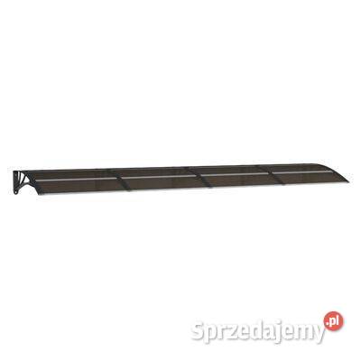 vidaXL Daszek drzwi czarny 350x75 Warszawa