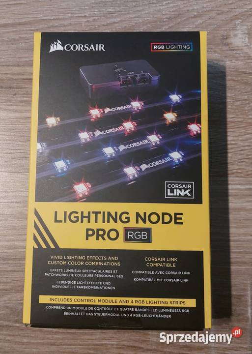 Corsair lightning node pro RGB kontroler usb tuning Kraków sprzedam