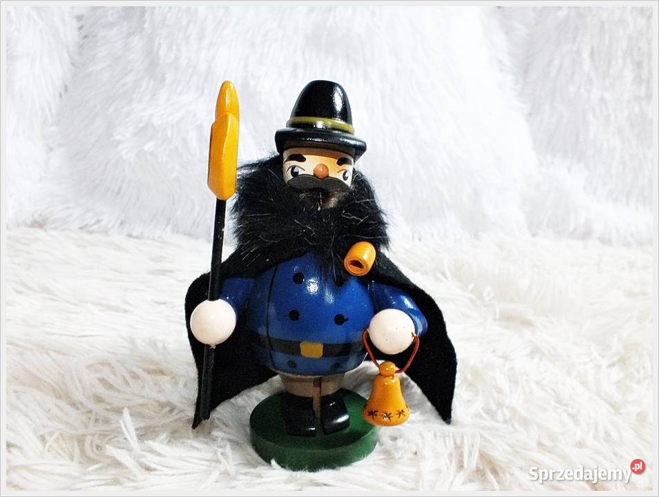 Stara figurka drewniana Strażnik na Święta lubuskie Żary