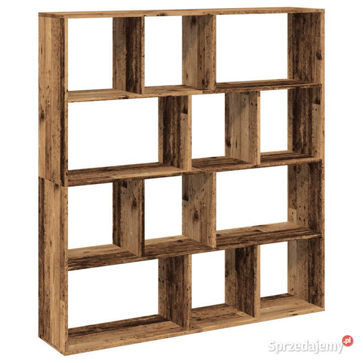 Regał stare drewno 132x29x1415 materiał Warszawa