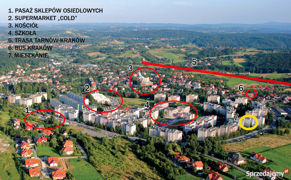 sprzedam mieszkanie 2pokojowe na os małopolskie Bochnia